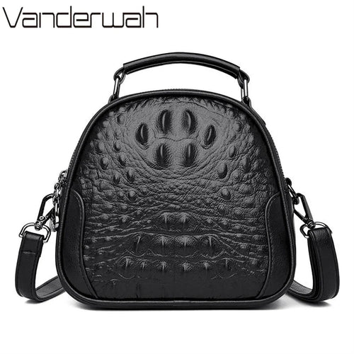 Crocodile Leather Crossbody Bag – Luxury Women's Shoulder Handbag