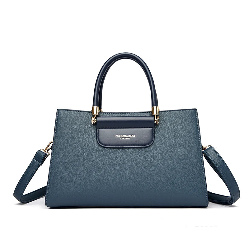 Large Leather Handbag for Women – Designer Tote & Shoulder Bag