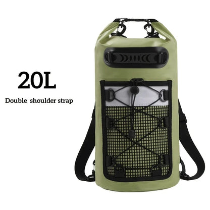 Waterproof Dry Bag Backpack – 10L 20L 30L 40L for Kayaking & Outdoor