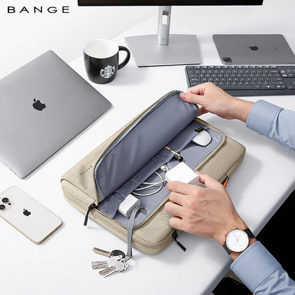 BANGE Slim Laptop Sleeve Bag – Shockproof Briefcase 14–15.6"