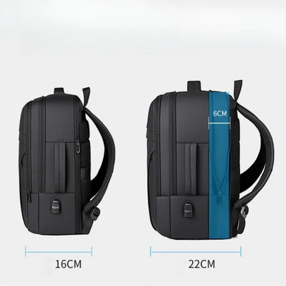 Large Capacity Laptop Backpack with USB Charging Port