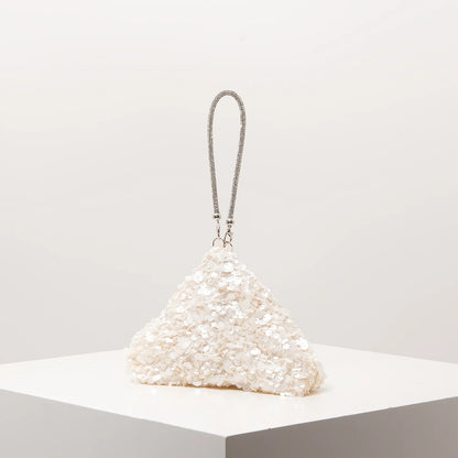 Sequin Mini Clutch Bag – Bridal Prom Evening Wristlet Purse