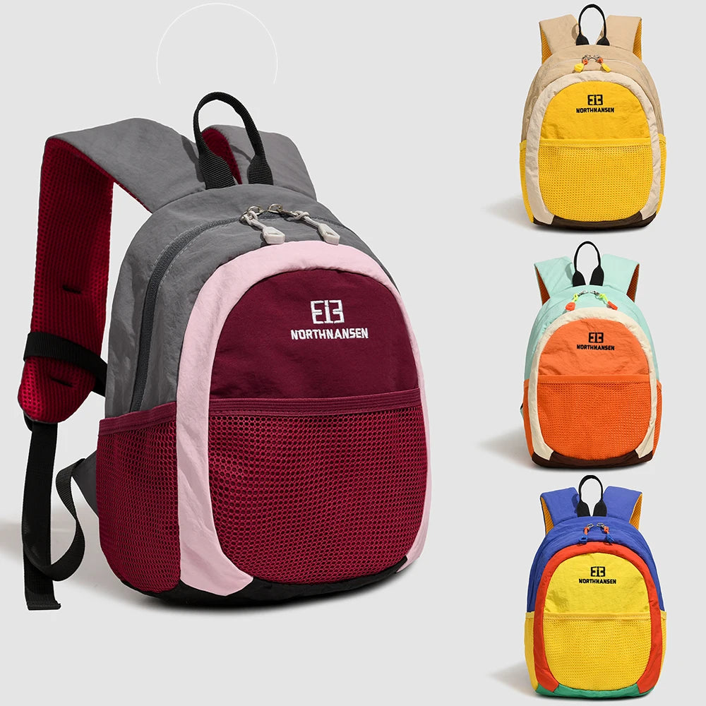 Mini Hiking Backpack – Lightweight Nylon Daypack with Chest Buckle