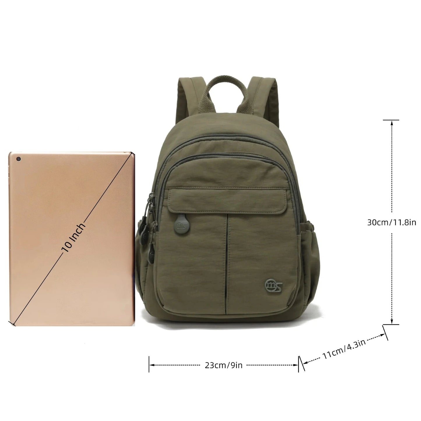 Mini Nylon Backpack for Women – Lightweight Small Backpack Purse