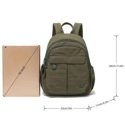 Mini Nylon Backpack for Women – Lightweight Small Backpack Purse