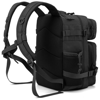 25L Tactical Backpack with Dual Cup Holders – MOLLE Hiking & Fitness Bag for Men & Women