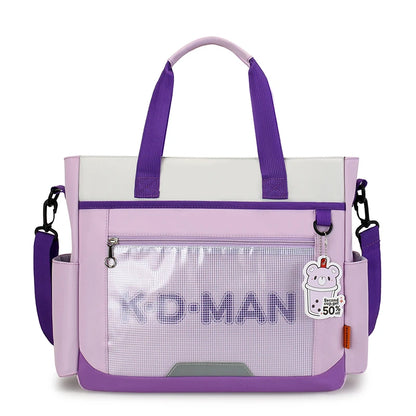 Large Capacity Waterproof Tote Bag for School & Daily Use