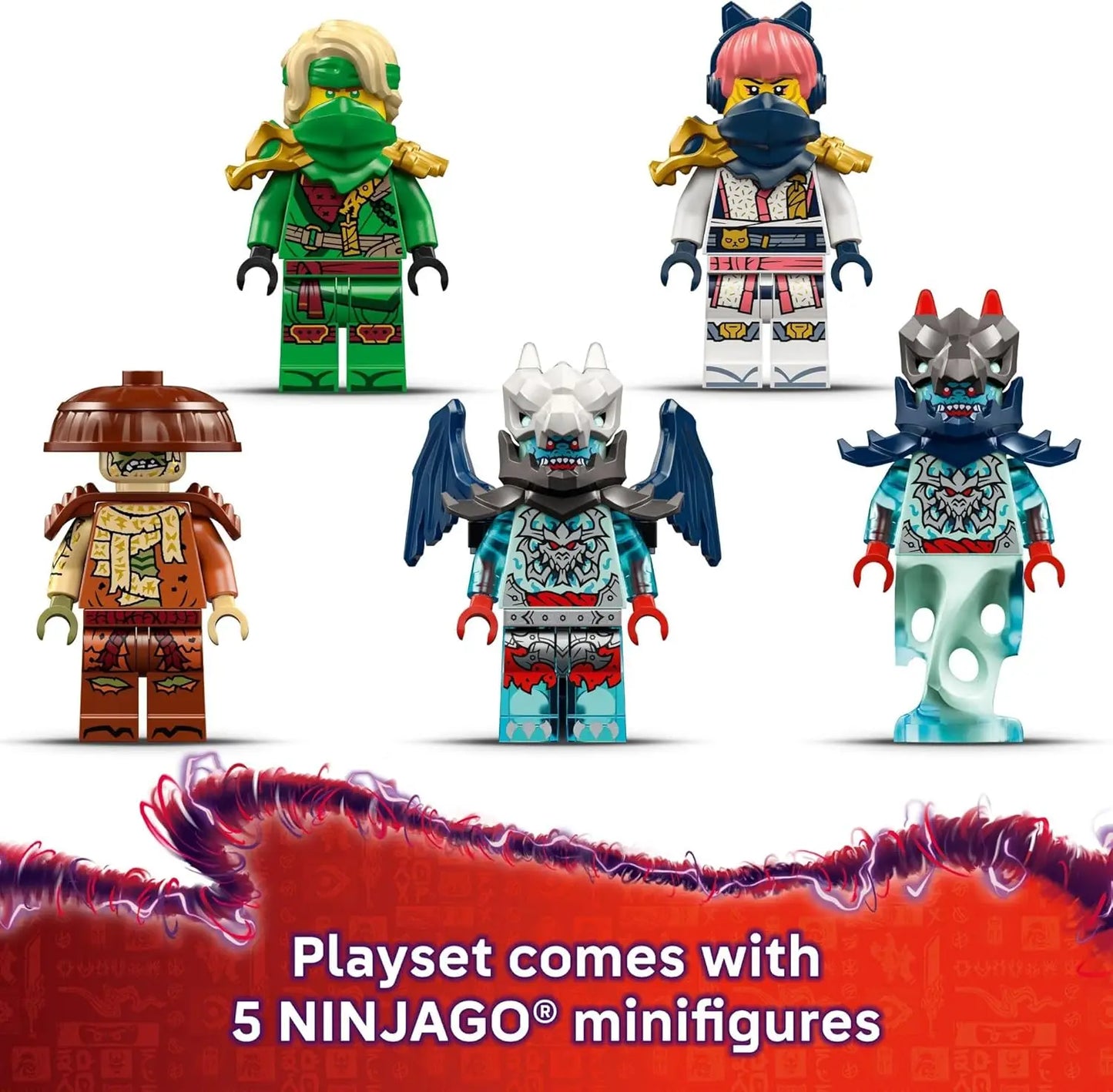 LEGO Ninjago 71845 Lloyd's Jet Mech – 1112 Pieces Building Set
