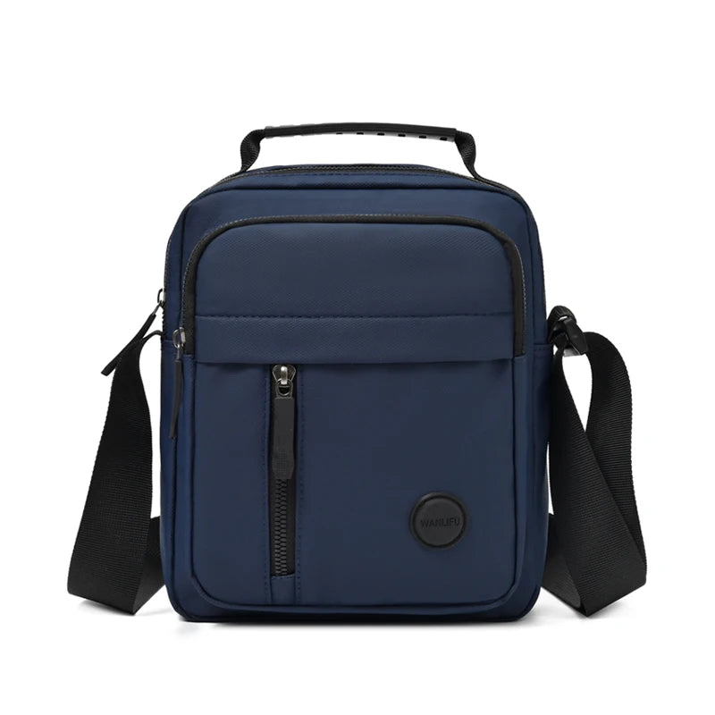 Men's Business Crossbody Bag – Multi-Compartment Shoulder Bag