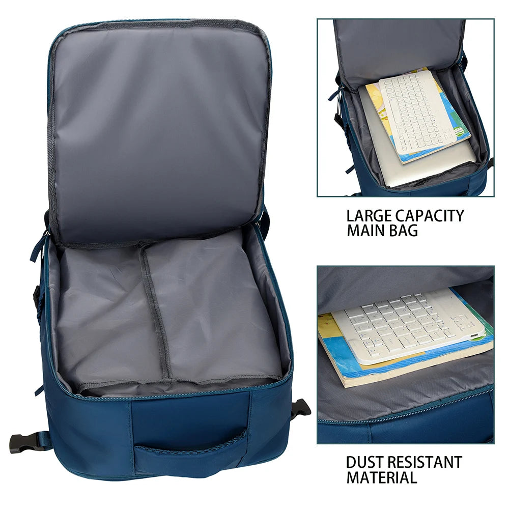 Travel Laptop Backpack for Men & Women – Lightweight Carry-On