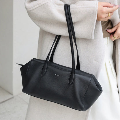 Genuine Leather Underarm Bag – Women's Top Grain Shoulder Bag
