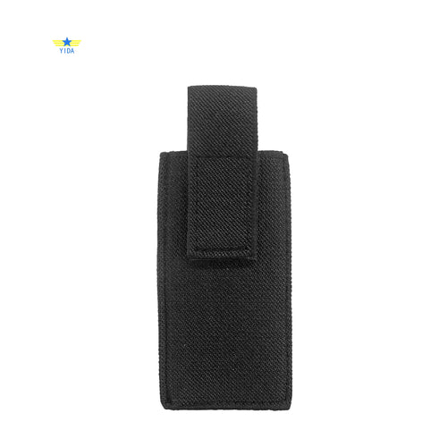 Horizontal Magazine Carrier Pouch – Concealed Belt Holster with Hook & Loop