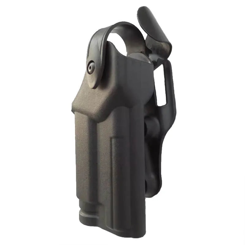 Tactical Belt Holster for P226 with Flashlight – Right Hand Quick Drop