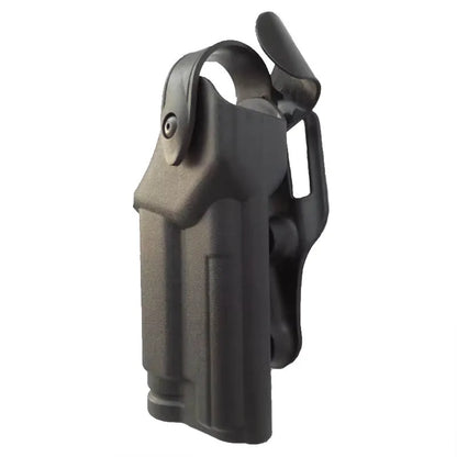 Tactical Belt Holster for P226 with Flashlight – Right Hand Quick Drop