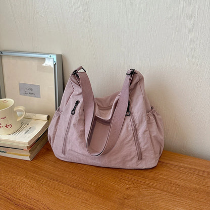 Large Capacity Hobo Shoulder Bag for Women – Multi-Pocket