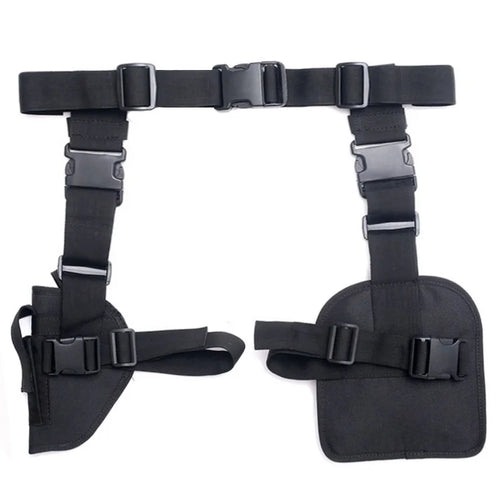 Tactical Leg Holster – Right Hand Thigh Gun & Magazine Pouch