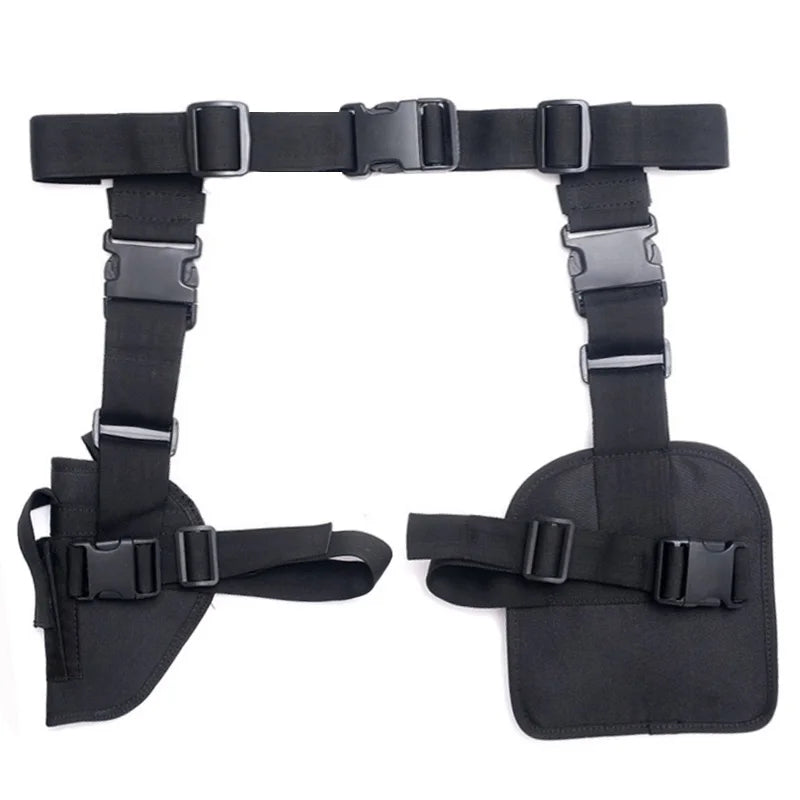 Tactical Drop Leg Holster – Universal Nylon Thigh Pistol Holster