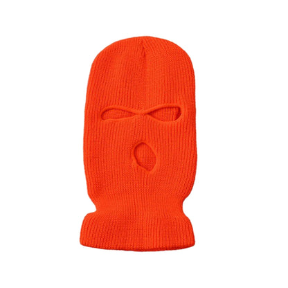 Embroidery Wool Balaclava – Windproof Full Face Ski Mask
