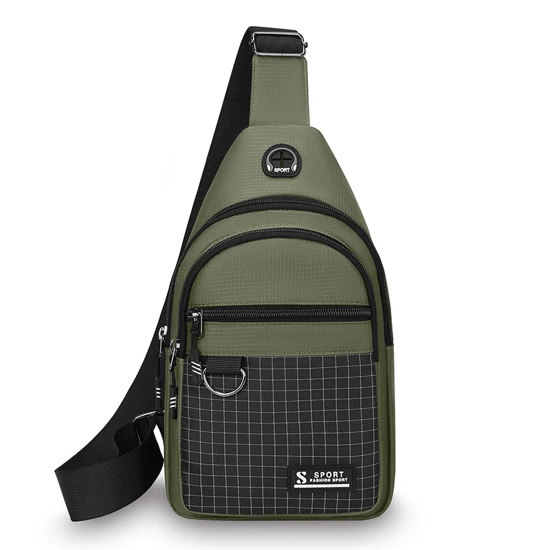 Men's Multifunctional Sling Bag – Sports Chest Pack