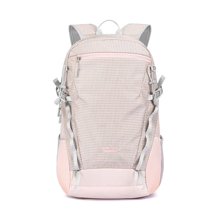 Large Capacity Hiking Backpack with Reflective Strip & Rescue Whistle