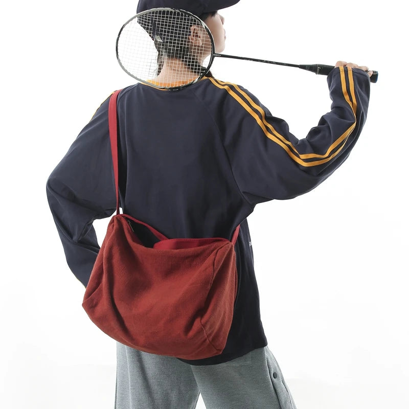 Large Capacity Canvas Tote Bag – Women's Shoulder & Crossbody Handbag