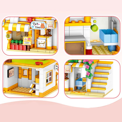 Space Museum Building Blocks Set – 467pcs City Scene Brick Model