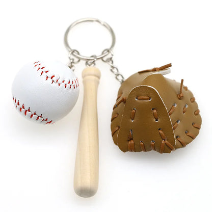 Dachshund Leather Bag Charm Keychain with Braided Rope & Chocolate Pendant