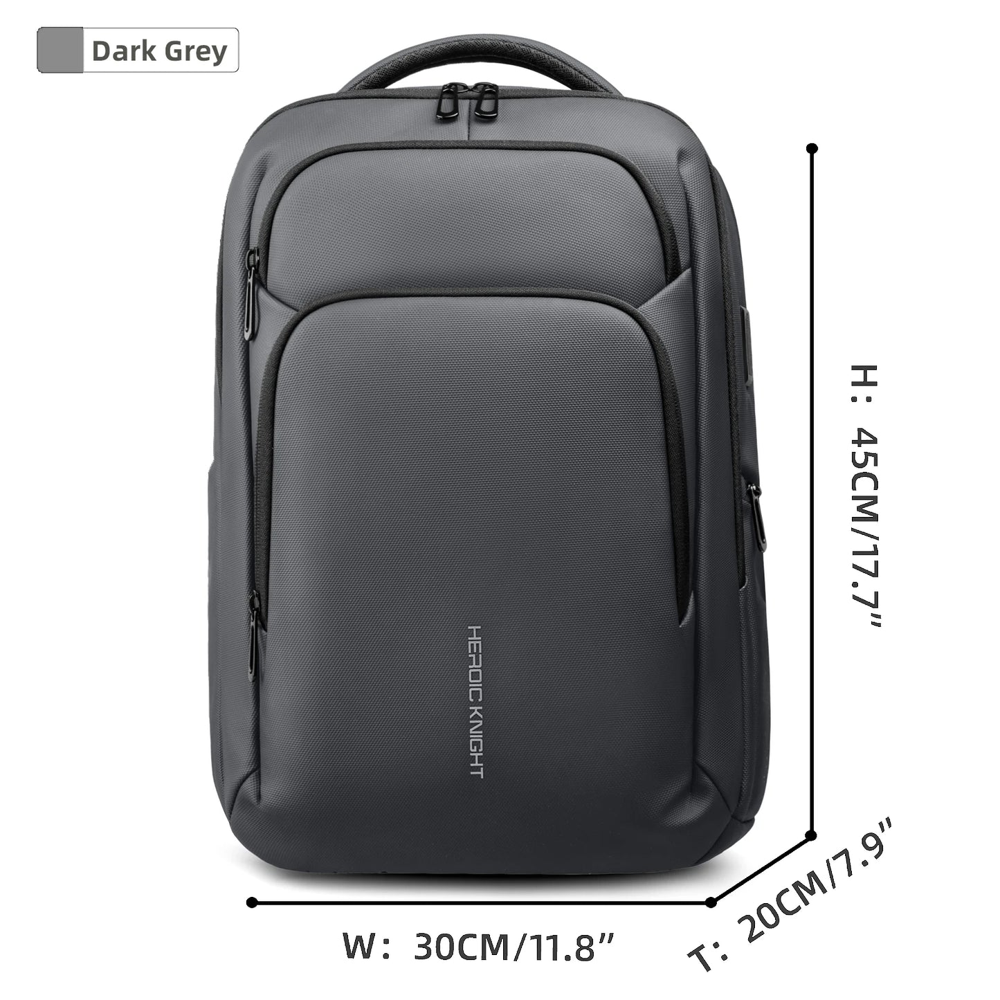 Waterproof Laptop Backpack with USB Port – Large Capacity