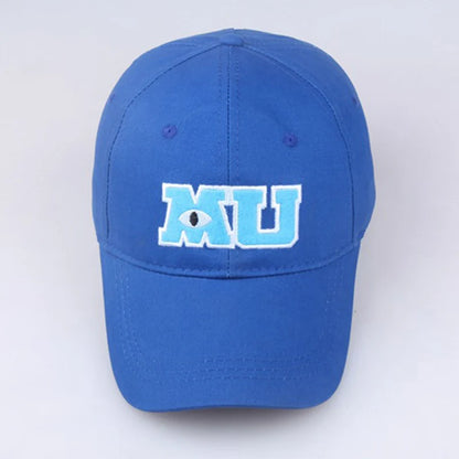 Monsters University Baseball Cap – Sulley & Mike Embroidery Snapback