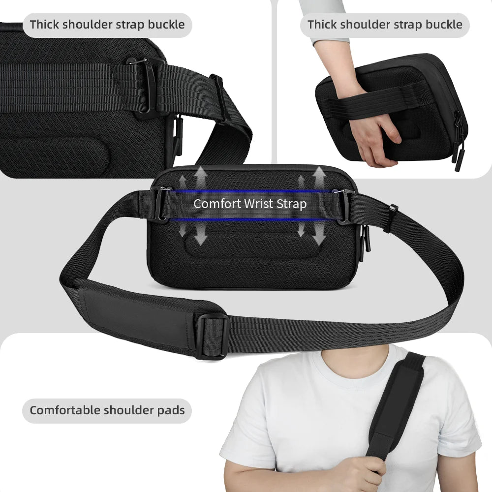 Ultralight Waterproof Crossbody Sling Bag for Men – X-Pac Fabric