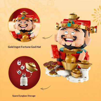 LEGO 40864 God of Wealth Building Set – Chinese Traditional Figure