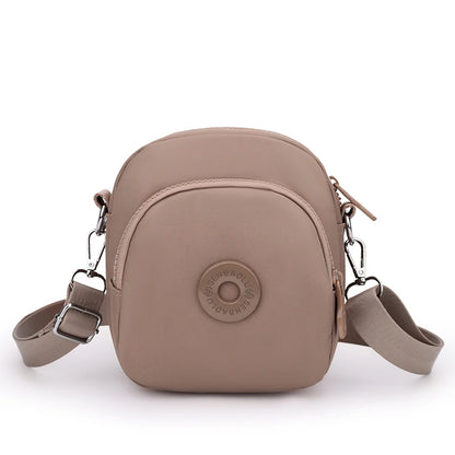 Women's Waterproof Nylon Crossbody Bag – Multi-Pocket Shoulder Purse