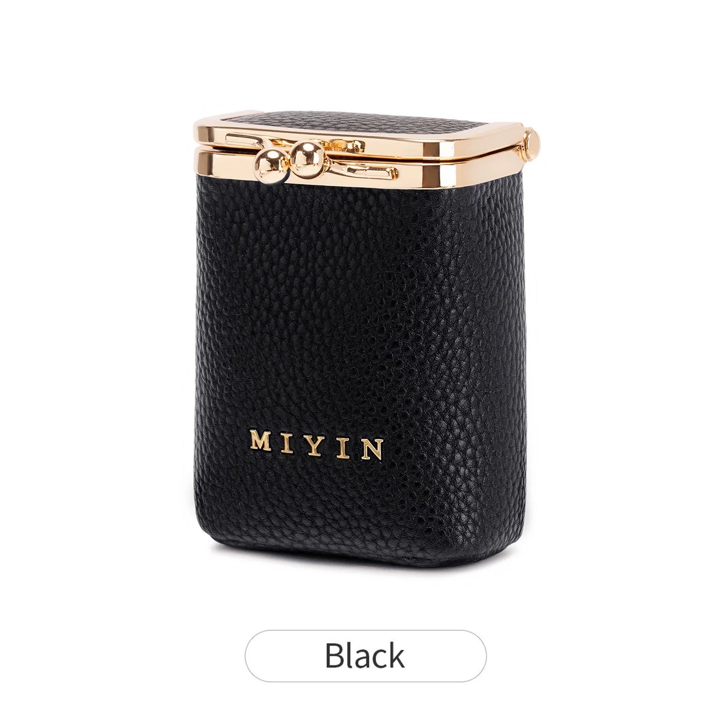 Mini Lipstick Organizer & Jewelry Coin Purse with Kiss-Lock Clasp