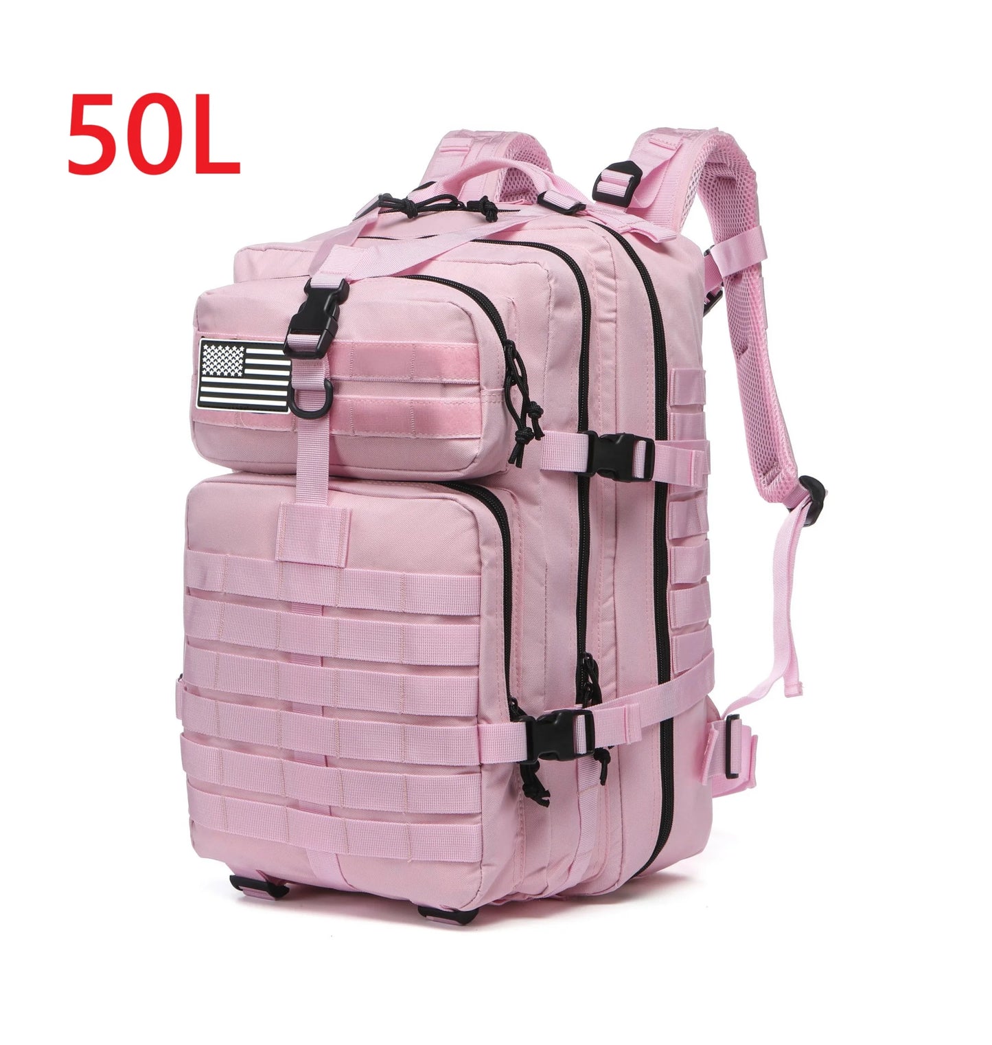 Tactical Backpack 25L/50L – Waterproof 1000D Nylon Outdoor Rucksack