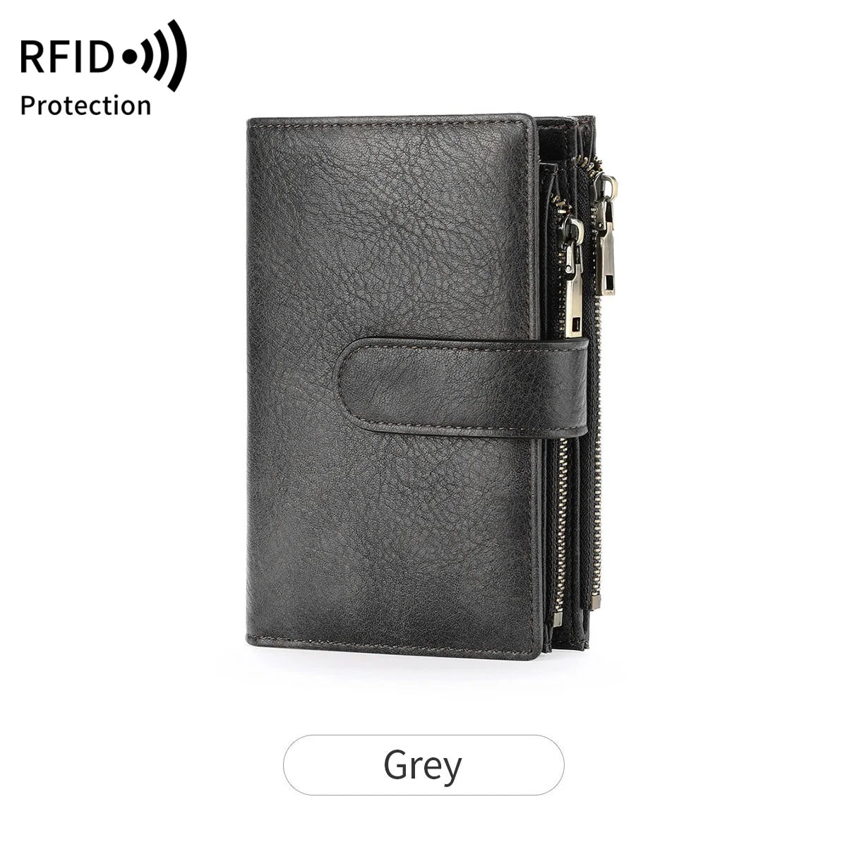 RFID Blocking Women's Wallet – Large Capacity Card Holder