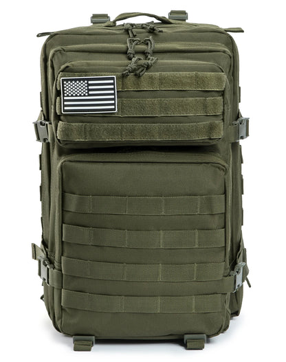 45L Large Tactical Backpack – 3-Day MOLLE Rucksack for Hiking & Camping
