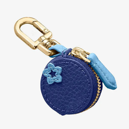 Fruit Coin Purse Keychain – Cute Mini Leather Zipper Pouch