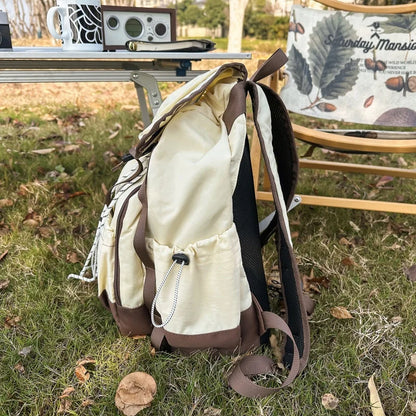 Large Capacity Nylon Backpack for Travel, Hiking & College