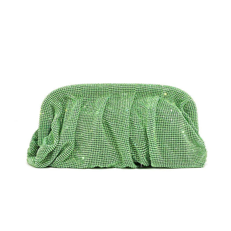 Crystal Evening Clutch Bag – Women's Diamond Party Purse