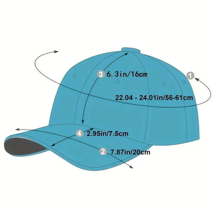 New York 1625 Vintage Washed Baseball Cap – Unisex Retro Snapback Hat
