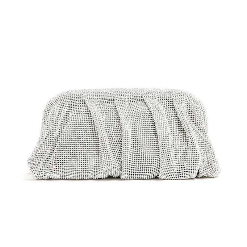 Crystal Evening Clutch Bag – Women's Diamond Party Purse