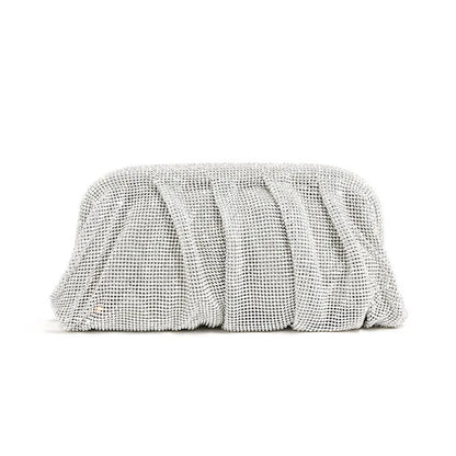 Crystal Evening Clutch Bag – Women's Diamond Party Purse