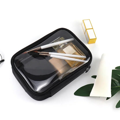 Clear Makeup Bag – Waterproof Travel Cosmetic Pouch for Women & Men