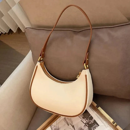 Saddle Shoulder Bag – Women's PU Leather Underarm Clutch Purse
