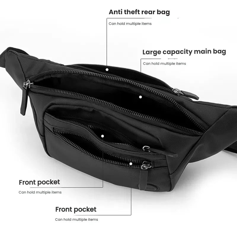 Men's Multi-Pocket Waist Bag Fanny Pack