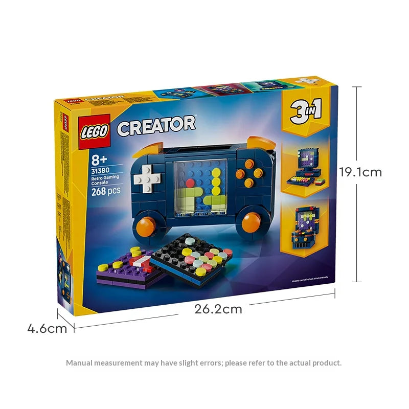 LEGO Creator 3-in-1 31380 Retro Game Console Building Set