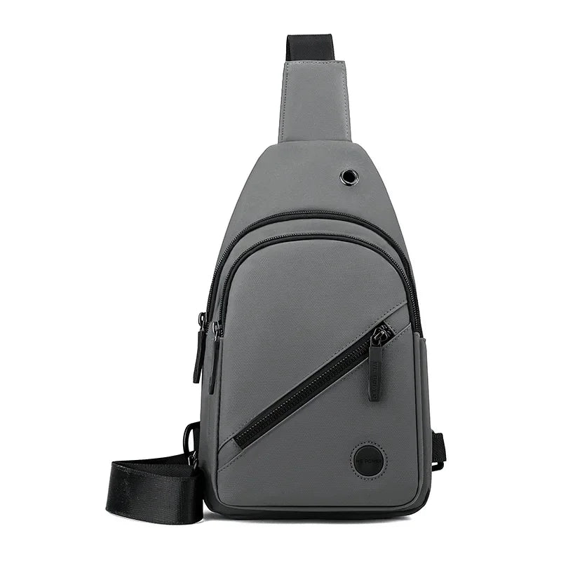Men's Nylon Sling Chest Bag Crossbody Outdoor Sports