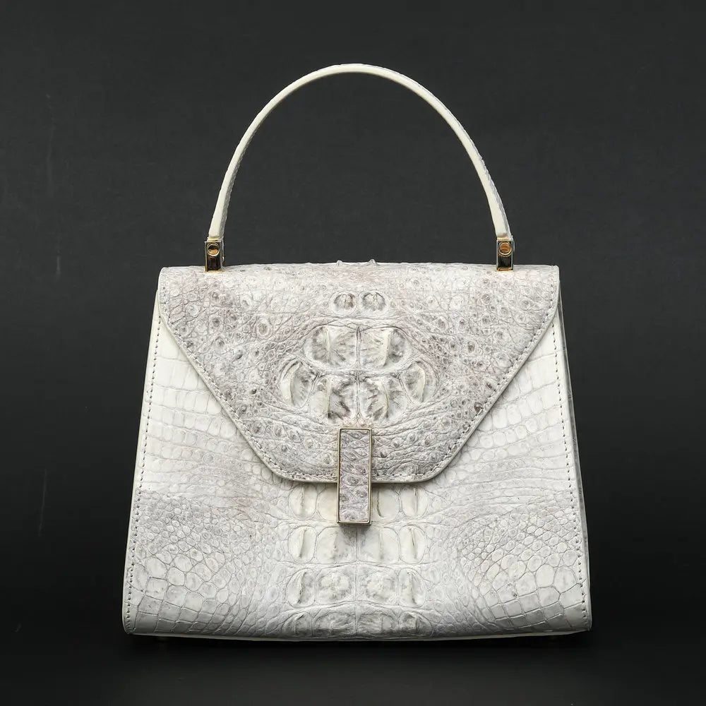 Crocodile Leather Women's Handbag – Large Shoulder & Crossbody Bag