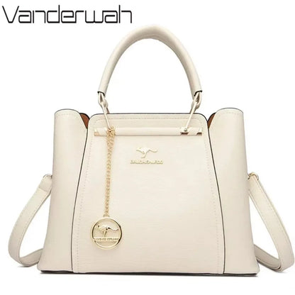 Large Capacity Leather Tote Bag for Women