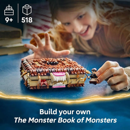 LEGO Harry Potter 76449 Chomping Monster Book of Monsters – 518 Pcs
